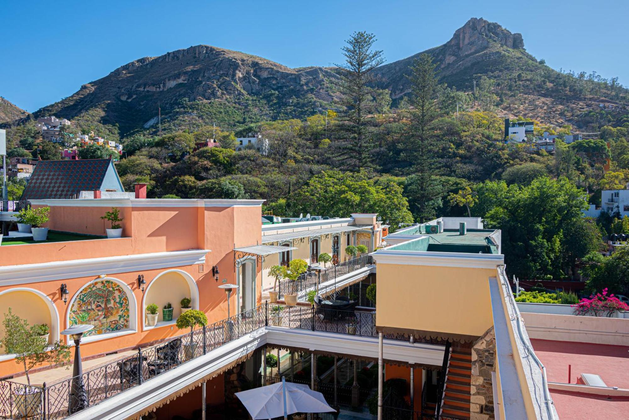 Villa Maria Cristina Hotel Guanajuato Exterior photo